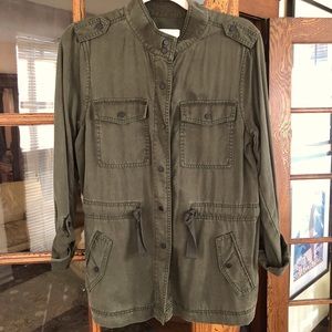 Olive Green Utility Jacket